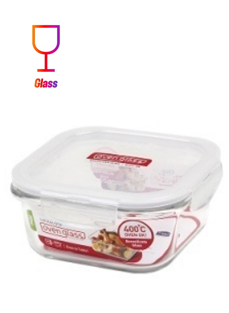 LOCK & LOCK - L&L Boroseal Ii Heat Resistantistant Glass Square 750 ml - Image 1