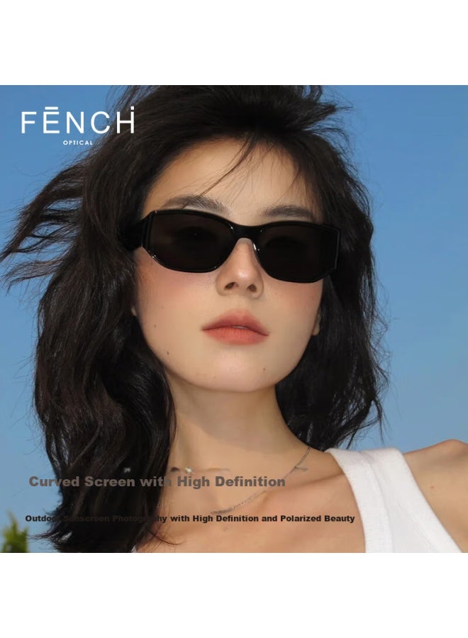 Fenchi Men's Sungl, 2025 New Model, Curved Screen, Uv Protection, Specially Designed For Driving, High-end Feel Hedi's Same Style Sungl