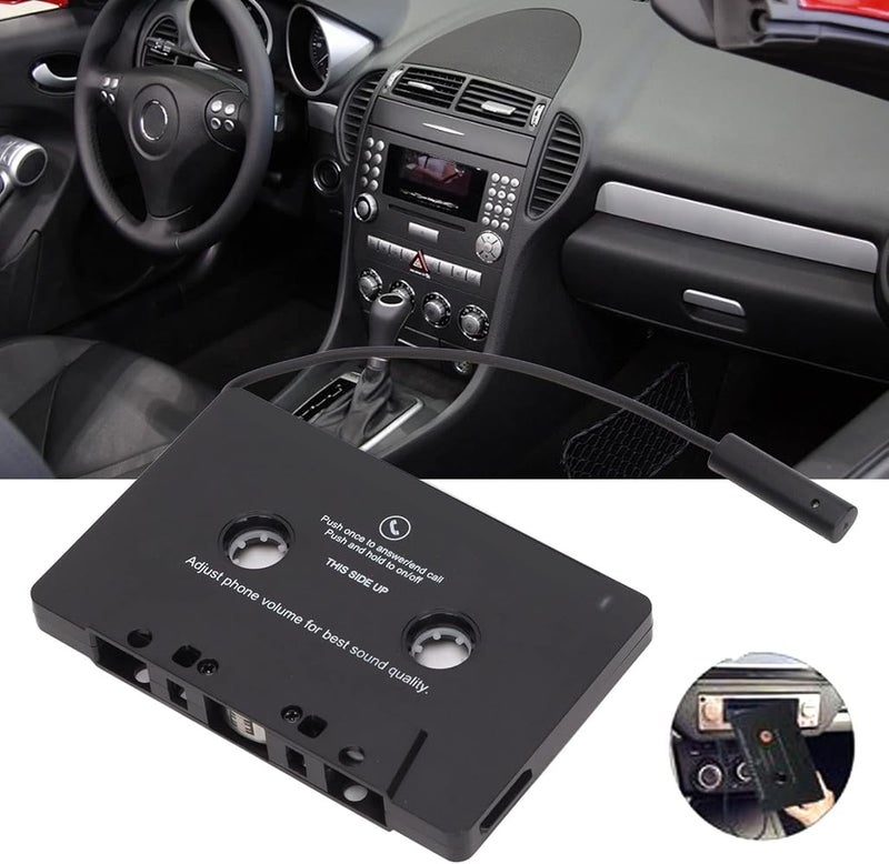 Bewinner Car Cassette Player Adapter, Car Audio Bluetooth 5.0 Cassette Receiver Support Volume Control, Hands Calling, Bluetooth Adapter for Smartphone, Tablet, Car Stereo, Speaker - Image 4