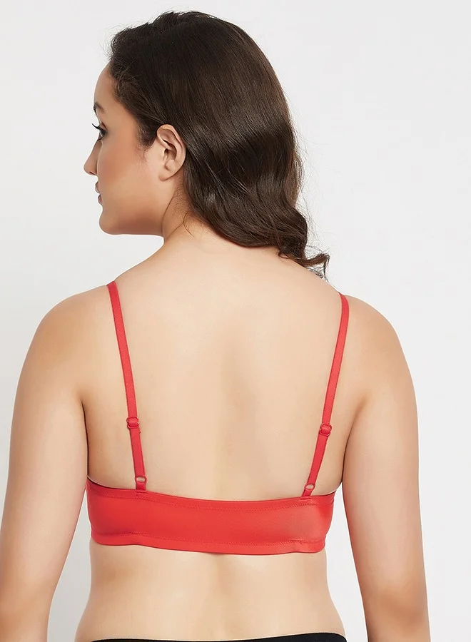 Clovia Clovia Pack of 3 Level 1 Push-Up Padded Underwired Demi Cup Front Open Plunge Bra