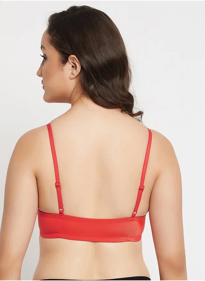 Clovia Clovia Pack of 3 Level 1 Push-Up Padded Underwired Demi Cup Front Open Plunge Bra