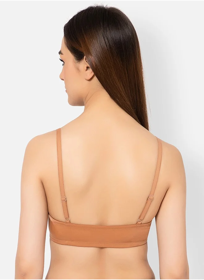 Clovia Clovia Pack of 3 Level 1 Push-Up Padded Underwired Demi Cup Front Open Plunge Bra