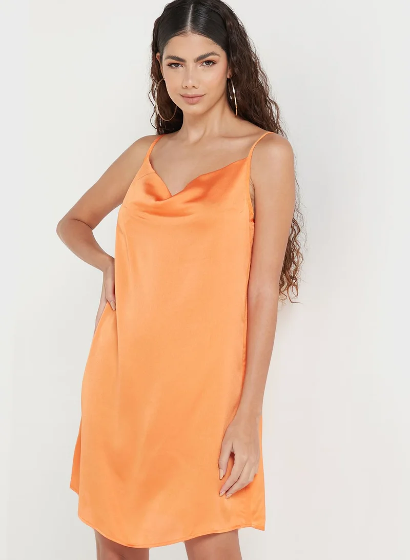 VERO MODA Cowl Neck Strappy Dress
