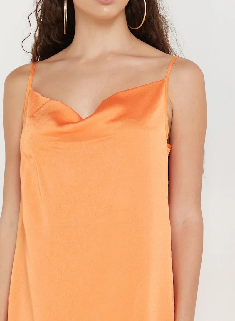 VERO MODA Cowl Neck Strappy Dress