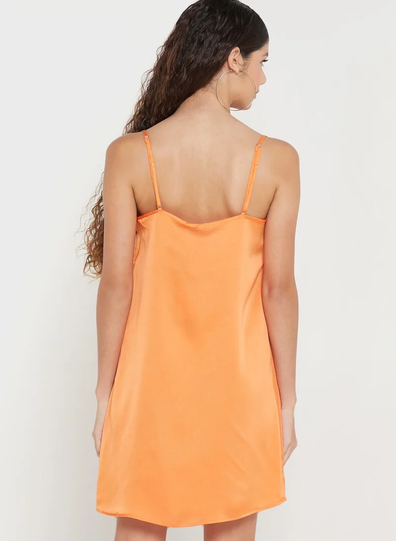 VERO MODA Cowl Neck Strappy Dress