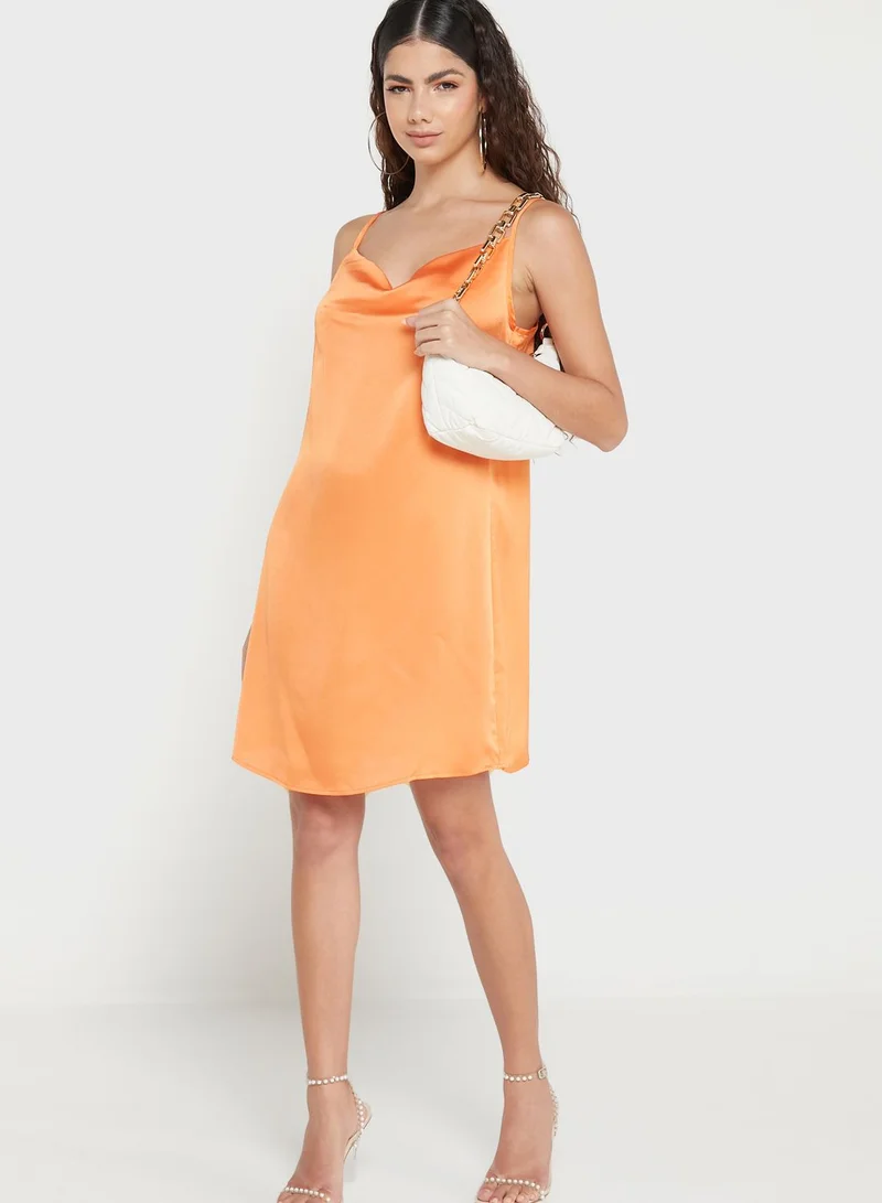 VERO MODA Cowl Neck Strappy Dress