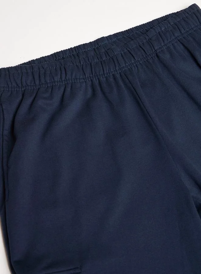 Styli Styli Contrast Panel Cargo Pocket Relaxed Fit Joggers