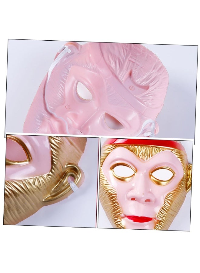 قناع قرد لل، قناع تنكري واقعي للكرنفال والاحتفالات، قابل لإعادة الاستخدام للكبار والأطفال للحفلات التنكرية وحفلات الأزياء. - Image 2