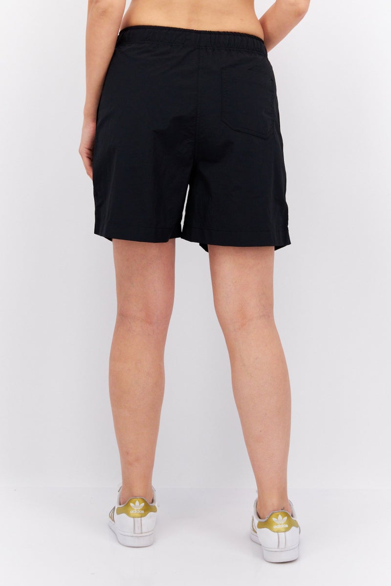 ESPRIT Women Brand Logo Basic Shorts, Black - Image 3