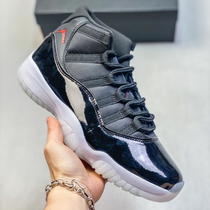Original Label Original Box Aj11 Practical Basketball Shoes Men''s High-Top Wear-Resistant Sports Sneakers Women''s Jordan 11 Concord Trendy - Image 2