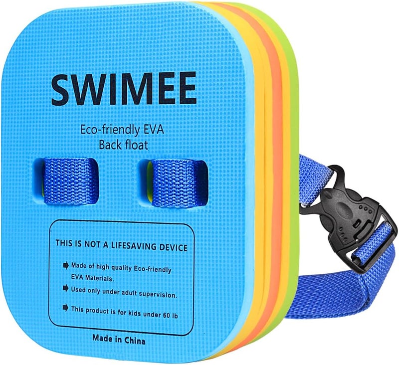 ISIMEE Back Float Safety Swim Trainer Swimming Bubble Belts Float Swim Training Aid for Beginners Swim Floaties for Kids Toddler Children Sport Pool Lesson - Image 1
