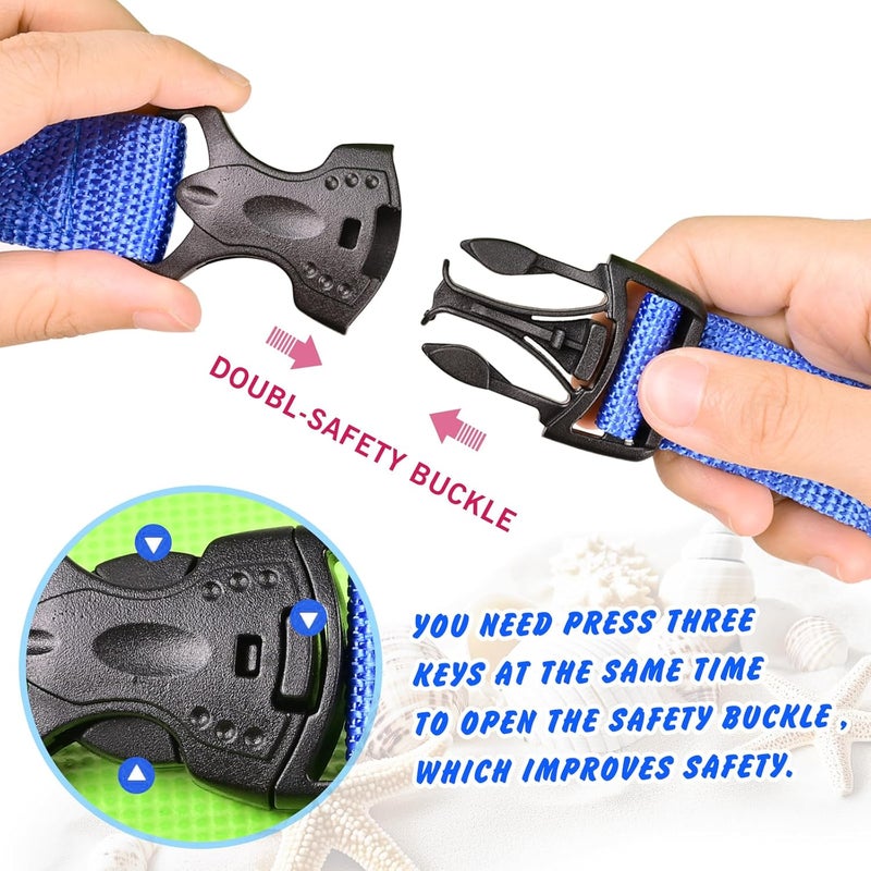 ISIMEE Back Float Safety Swim Trainer Swimming Bubble Belts Float Swim Training Aid for Beginners Swim Floaties for Kids Toddler Children Sport Pool Lesson - Image 5