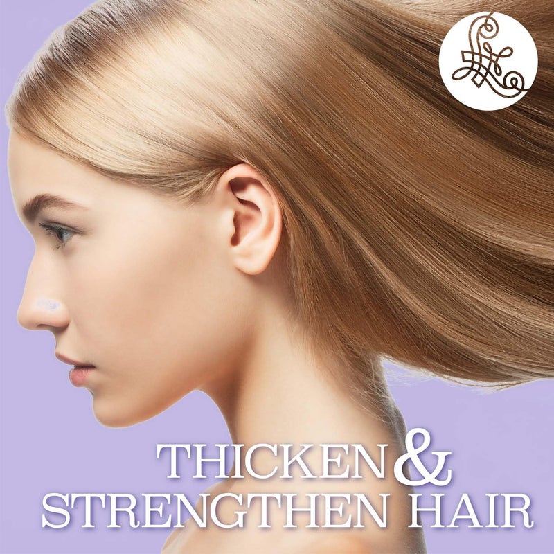 L LUSETA Luseta Biotin B-Complex Hair Mask for Hair Growth & Strengthener 16.9 Oz Deep Conditioning for Thinning Damaged Hair with Argan Caffein Oil - Image 5