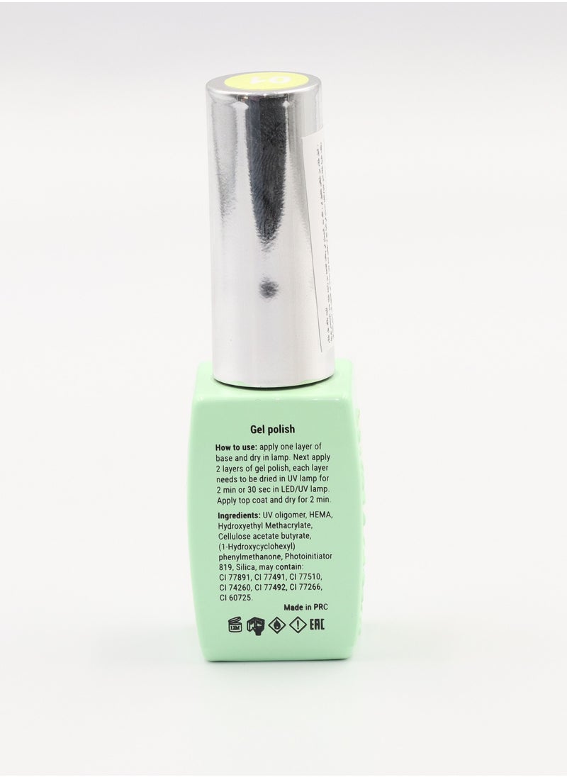 GLOBAL FASHION Gel Polish Summer/Spring 8ml, 04  - Image 5