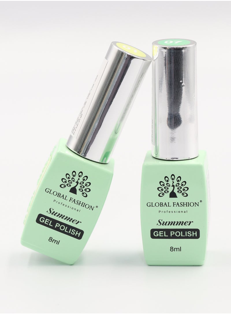 GLOBAL FASHION - Gel Polish Summer/Spring 8ml, 04 - Image 1