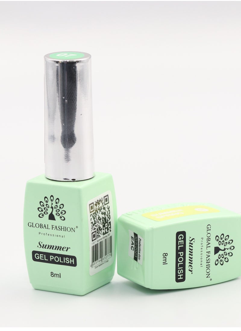 GLOBAL FASHION - Gel Polish Summer/Spring 8ml, 04 - Image 1