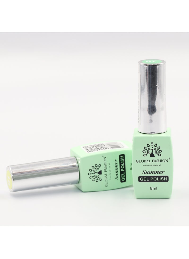 GLOBAL FASHION - Gel Polish Summer/Spring 8ml, 04 - Image 1