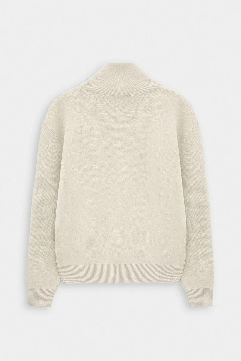 Giesto Oatmeal Natural GIESTO Men's Cotton Sweater for Men | Best Price UAE
