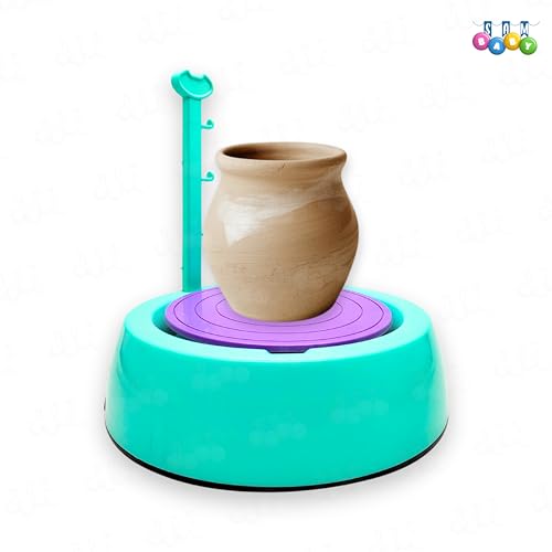 SamBaby Kids Pottery Wheel Pottery with Clay for Kids Play Game - Image 2