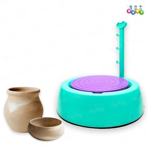 SamBaby Kids Pottery Wheel Pottery with Clay for Kids Play Game - Image 5