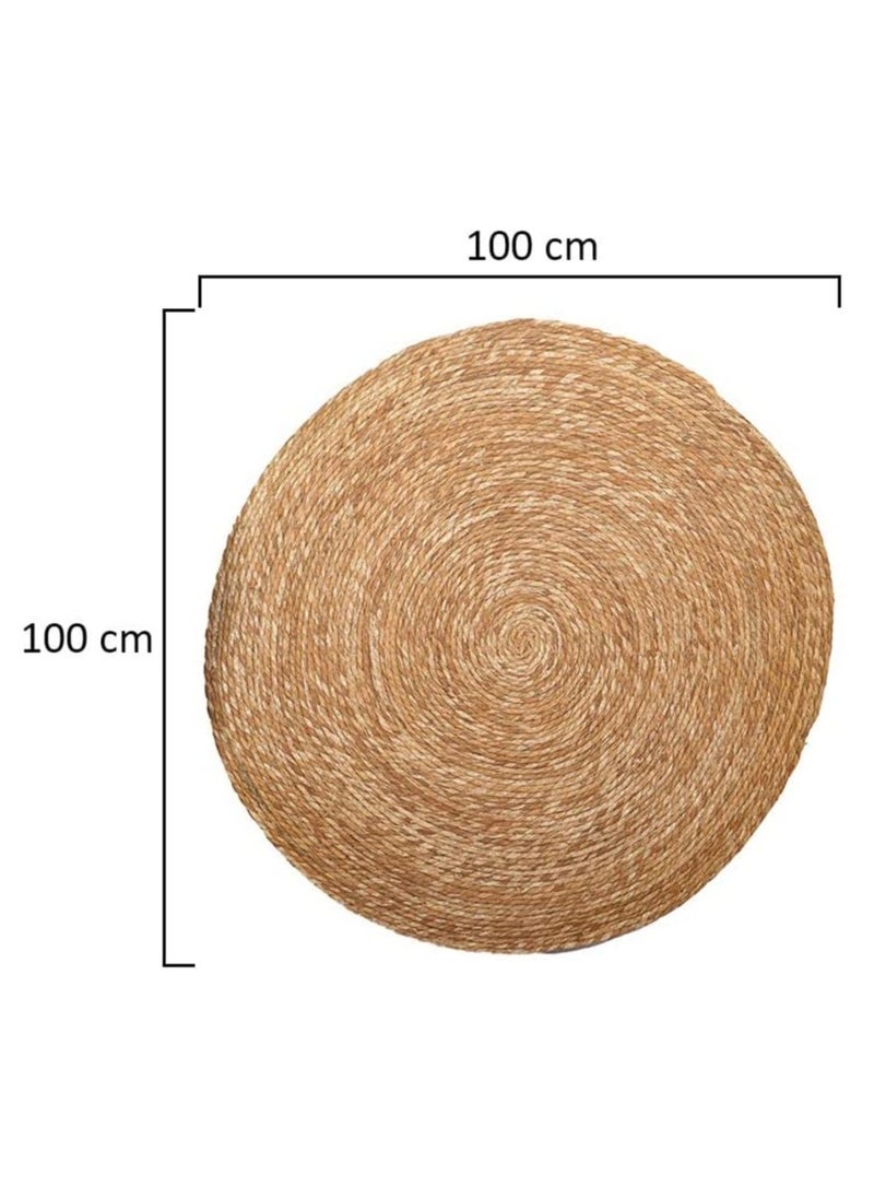 LINGWEI Handmade Natural Jute Rug Stylish Area Rugs for Living Room Bedroom Kitchen Entryway and Hallway Handwoven Hand Braided and Reversible Designs for Indoor and Outdoor  - Image 5