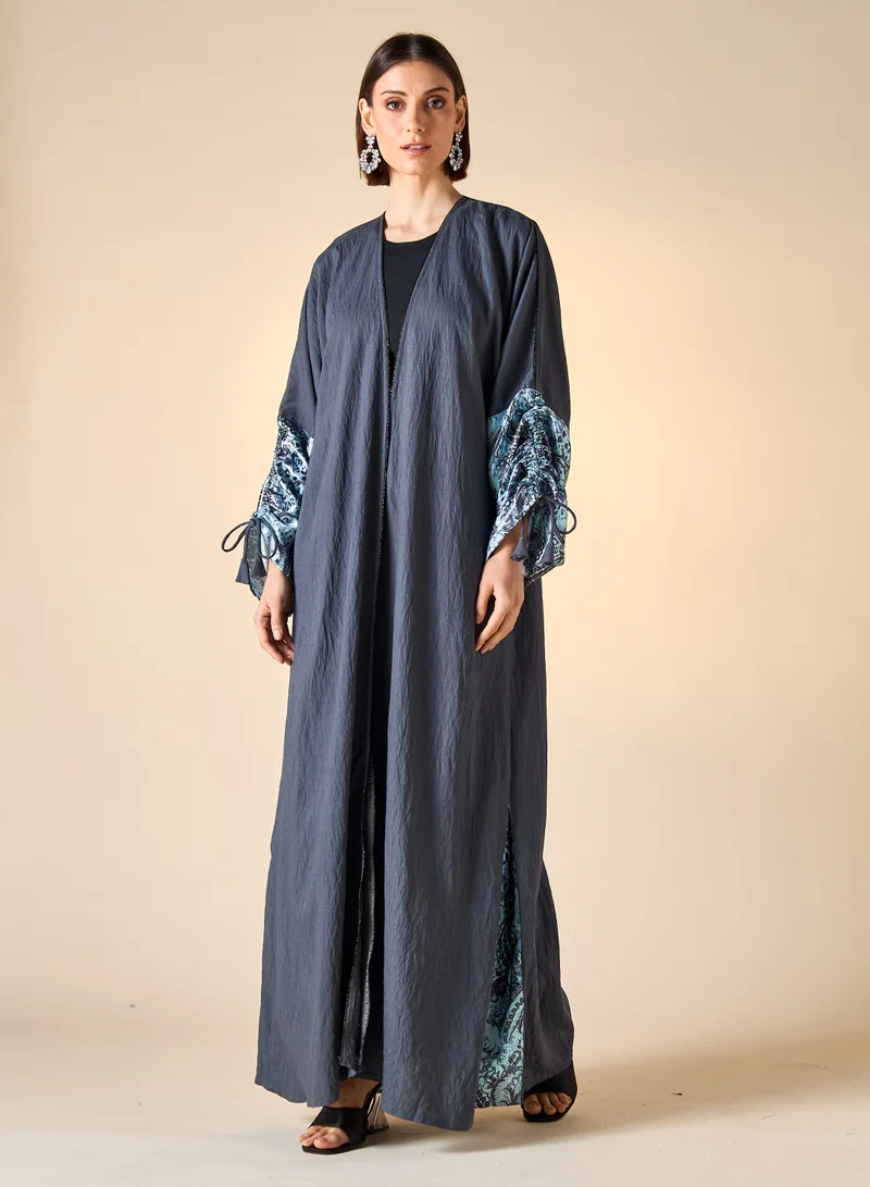 Hadiyath Al Madinah HM - Printed Abaya with Hijab