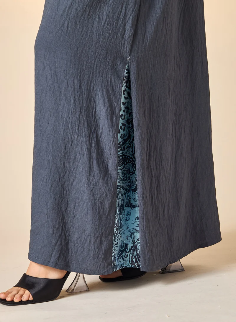 Hadiyath Al Madinah HM - Printed Abaya with Hijab