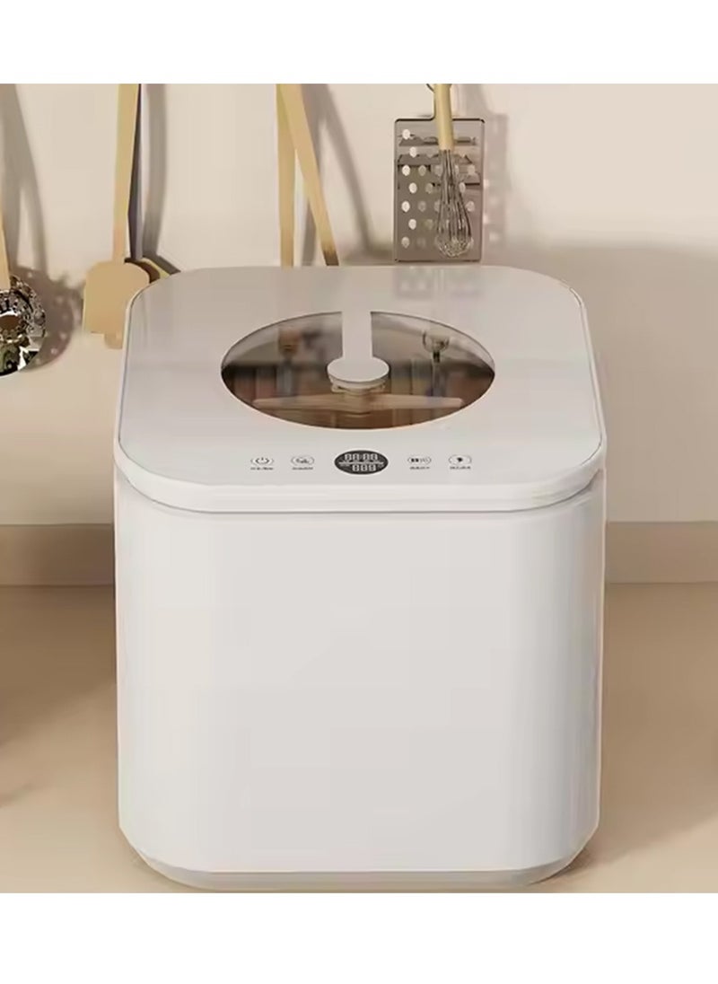 ET-LIFE - Countertop Dishwasher, Installation-Free Automatic Dishwahser, Built-in 6.8L Water Tank, Dual Water Supply Modes, High Temp Disinfection and Hot Air Drying, for Dishes, Baby Bottle, Fruit - Image 1