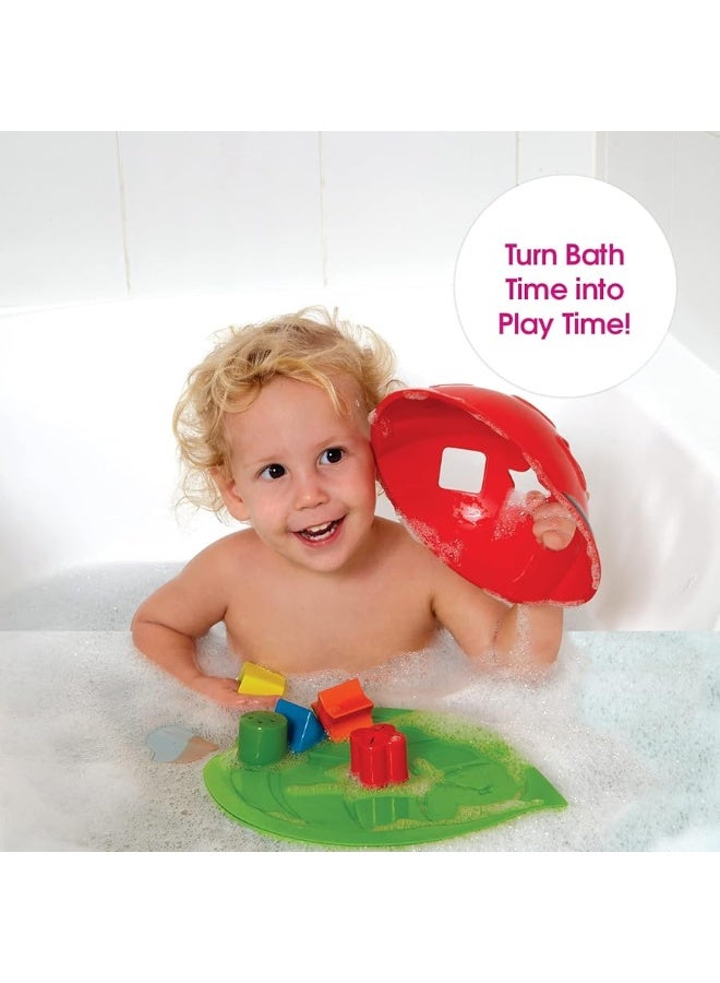 Edushape Ladybug Sorter - Sorting Bathtub Toys - Early Child Development Learning Educational Toy - Toddler Bath Toys - Baby Bath Toys for Toddlers 1-3 Teaches Cause & Effect, Cognitive Skills - Image 5