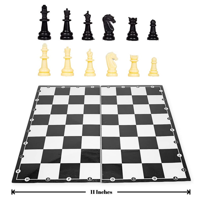 RATNA'S لعبة استراتيجية مجموعة شطرنج كينغز جونيور بريميوم للأطفال لتعزيز تفكيرهم المنطقي وتركيزهم - Image 4