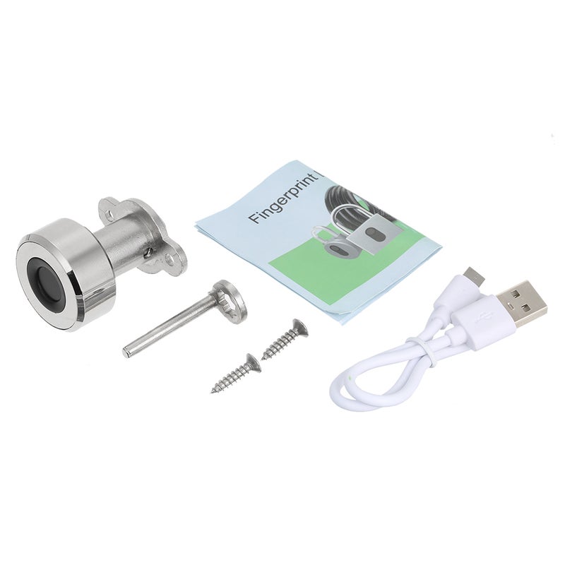 T23 Smart Fingerprint Lock Electronic Drawer Lock Keyless Biometric Cabinet Lock USB Rechargeable Lock for Home Office - Image 4