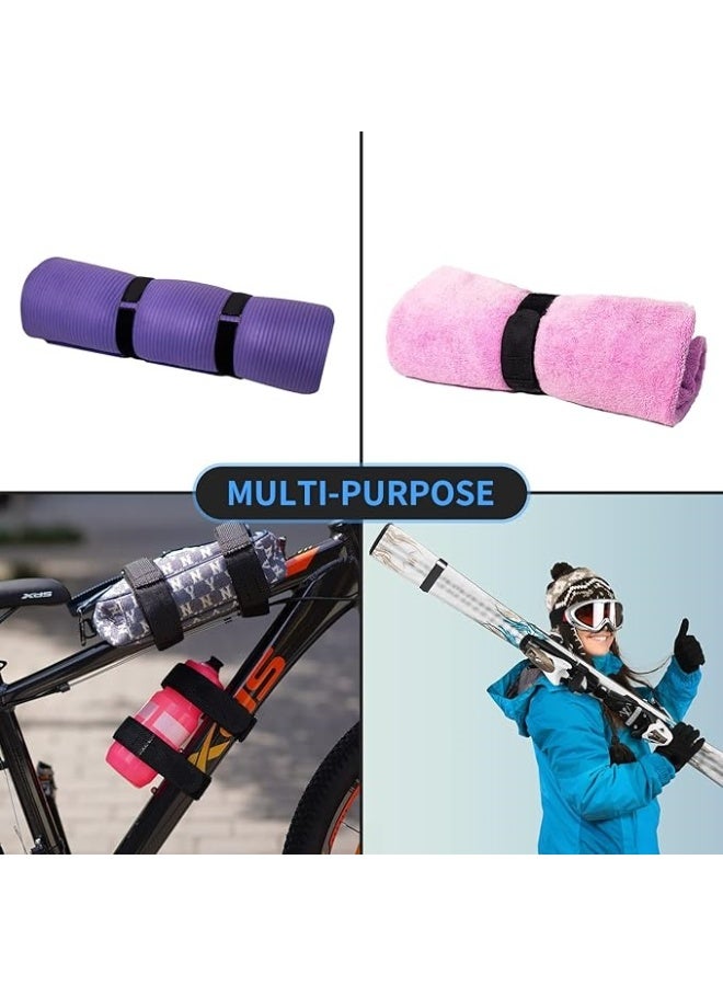 Generic Bike Rack Straps, 4-Pack Adjustable Bike Wheel Stabilizer Strap with Hook and Loop for Car and Wall Mount, for Transportation and Storage - Image 4