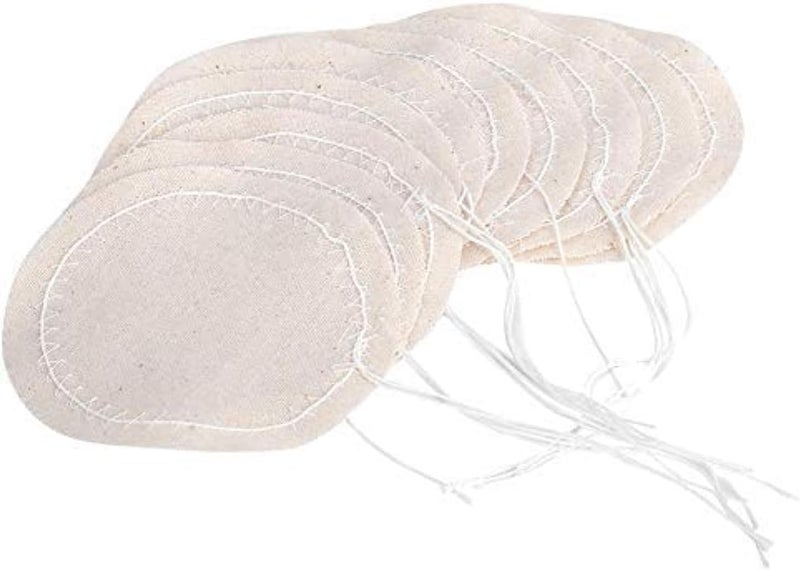 Fdit 10pcs/ Set Coffee Filters Cloth Replacement Filter Indispensable Cotton Safe Filter Net for Syphon Coffee Maker Siphon Pot - Image 1