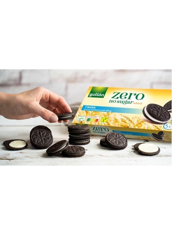 Gullon Sugar-Free Twins Cocoa Sandwich Cookies 210g  - Image 2