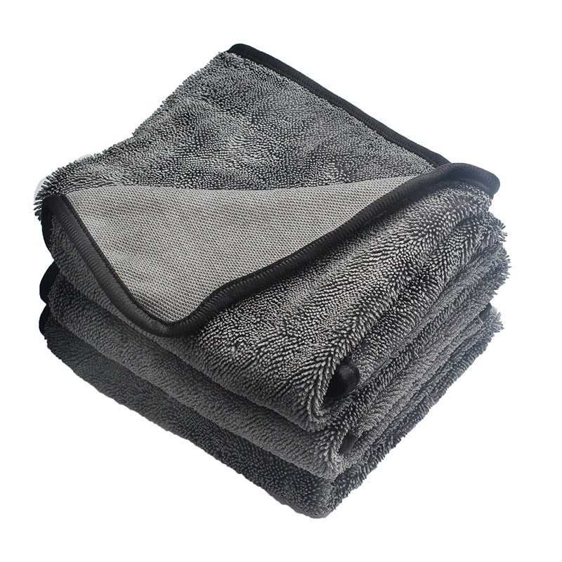 Small Braid Car Wash Towel Car Wash Absorbent Towel Thickened Twist Cloth Water Towel Lint-Free Car Wash Towel - Image 1