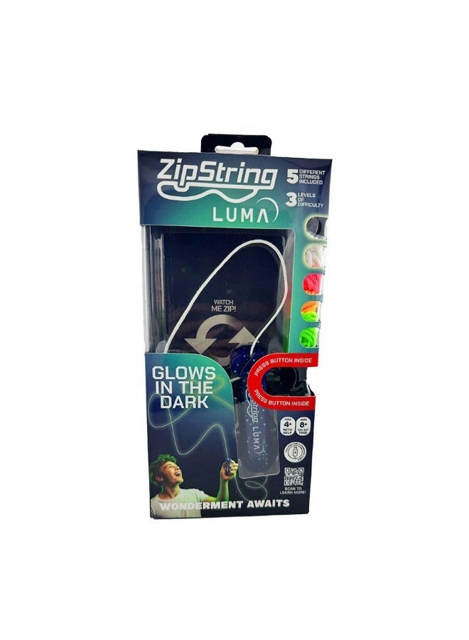 ZipString Luma  - Glow in the Dark String - Fidget String for Children and Adults - Image 1