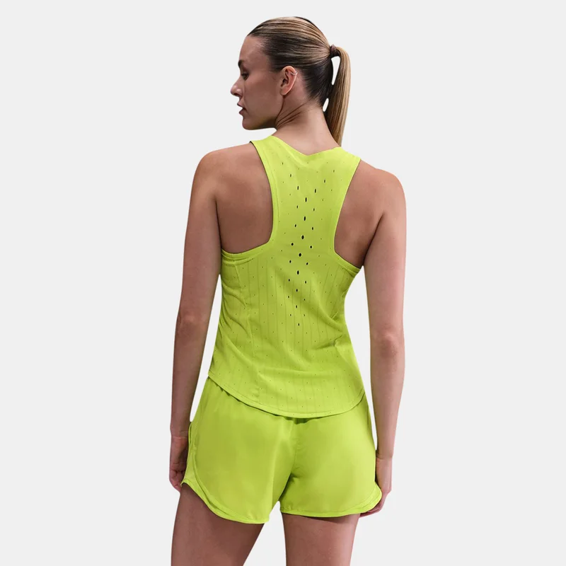 Nike Green Women's AeroSwift Dri-FIT ADV Running Vest for Women | Best Price UAE