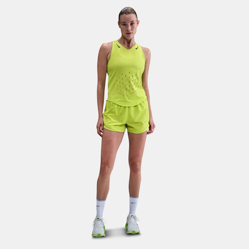Nike Green Women's AeroSwift Dri-FIT ADV Running Vest for Women | Best Price UAE