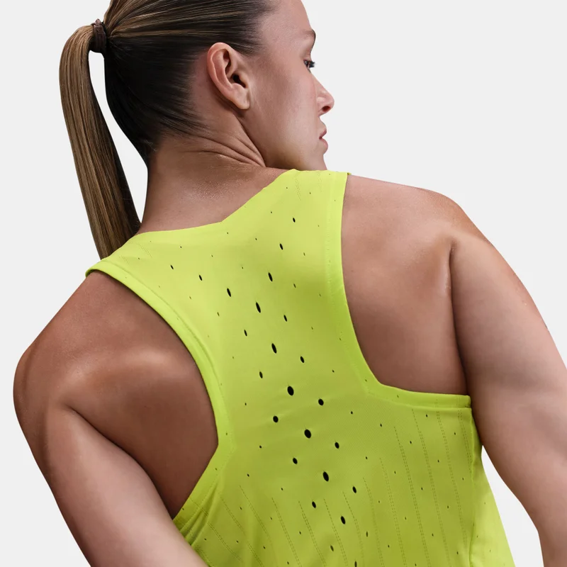 Nike Green Women's AeroSwift Dri-FIT ADV Running Vest for Women | Best Price UAE