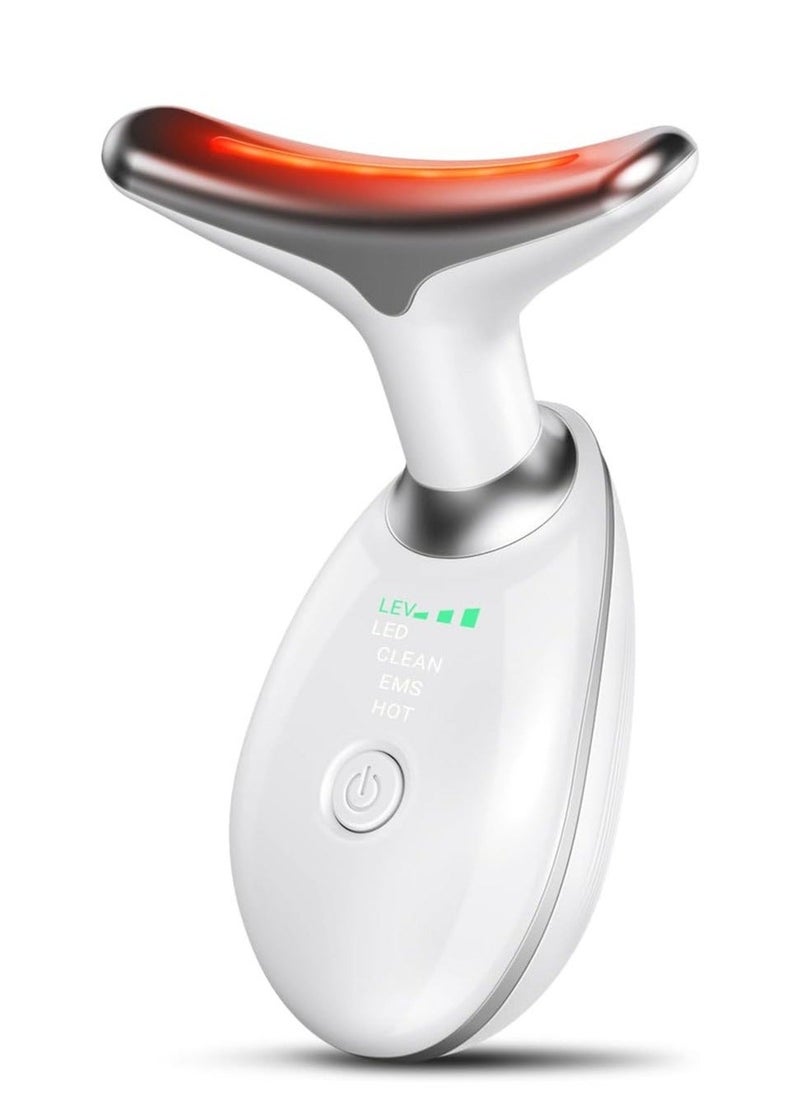 Loquat Neck Face Massager, Multifunctional Facial Massage Device, Face Sculpting Tool, Electric Tightening Massage Wireless for Skin Care Tightens and Lifting - Image 1