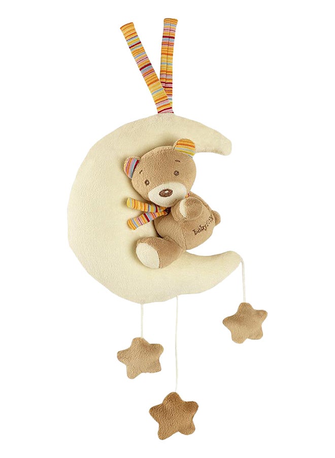 A Thousand & One Cuddles Cuddles - Portable Wind-Up Musical Mobile - Teddy And Moon - Image 1