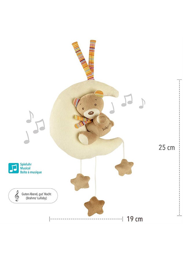 A Thousand & One Cuddles Cuddles - Portable Wind-Up Musical Mobile - Teddy And Moon - Image 2