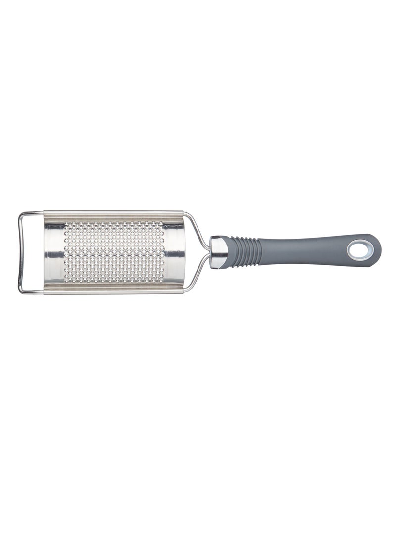 KitchenCraft Stainless Steel Soft Grip Handled Curved Grater, Hang Tagged - Image 3