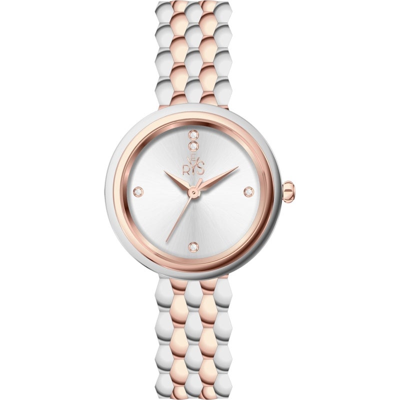 REYS WATCH WATCH FOR WOMEN SILVER DIAL R2058-TRS