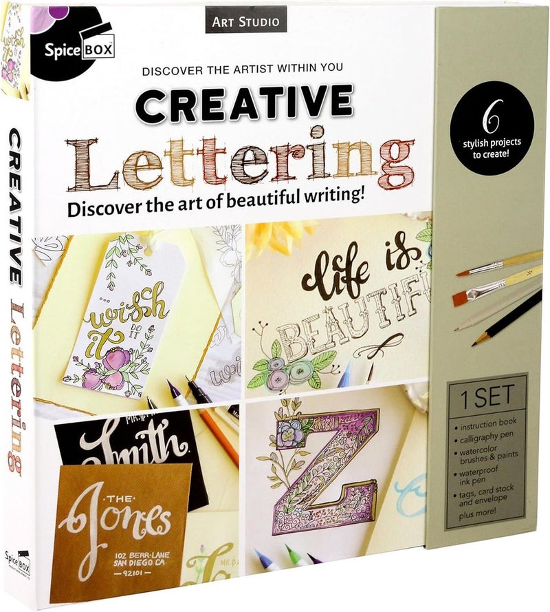 SPICEBOX Creative Lettering AST