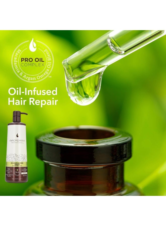 مكاديميا ماكاداميا بروفيشنال بلسم إصلاح الشعر الخفيف بلا وزن - 1000 مل - Image 2