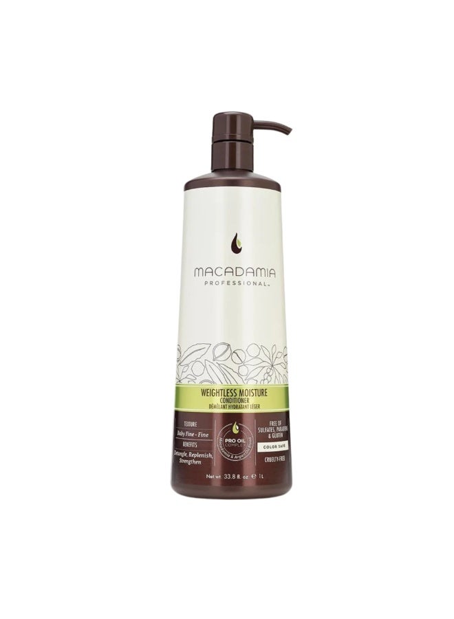 مكاديميا ماكاداميا بروفيشنال بلسم إصلاح الشعر الخفيف بلا وزن - 1000 مل - Image 1