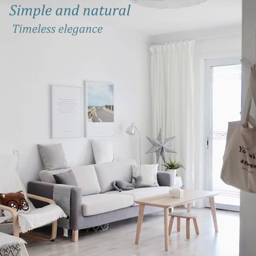 HOME13 White Matte 24 x 360 Self Adhesive Contact Paper Vinyl Wallpaper Wall Cabinets Decorations Waterproof Paper - Image 3