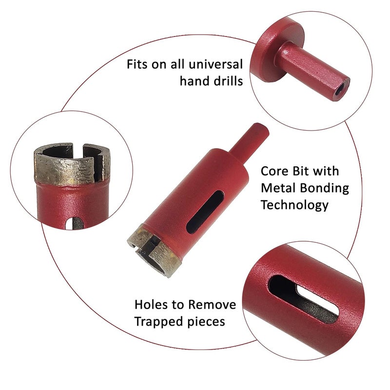 Generic 25mm Core Drill Bit for Marble Granite Stone Material Cement Sintering Diamond Bit  - Image 3