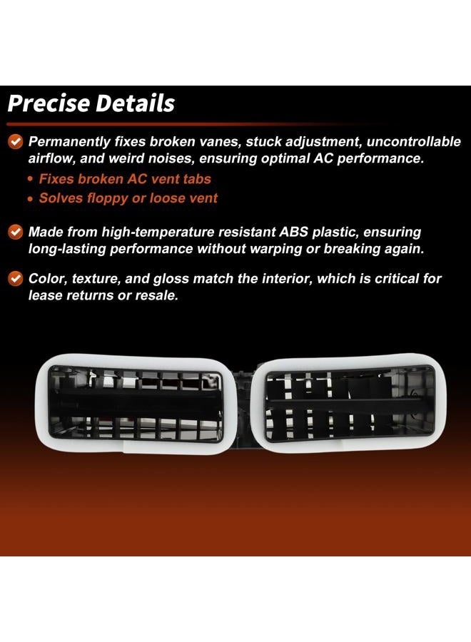 REPAIROCK No.5567053010 Dashboard Air Vent Outlet Panel W/Grille for Lexus IS350 IS250 2006-2009 Center Console A/C Dash Air Vent Trim Panel for Lexus IS F 2008-2009 - Image 4